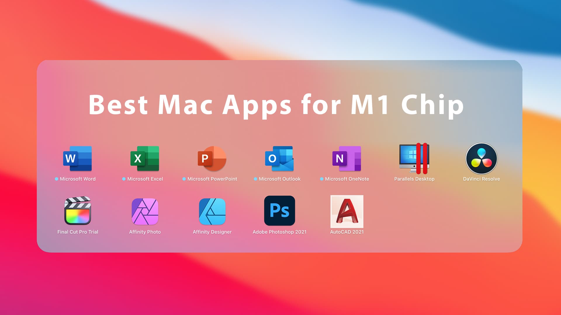 essential apps for an office mac